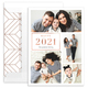 Happy New Year Foil Multi Holiday Photo Cards Image 7 of 8